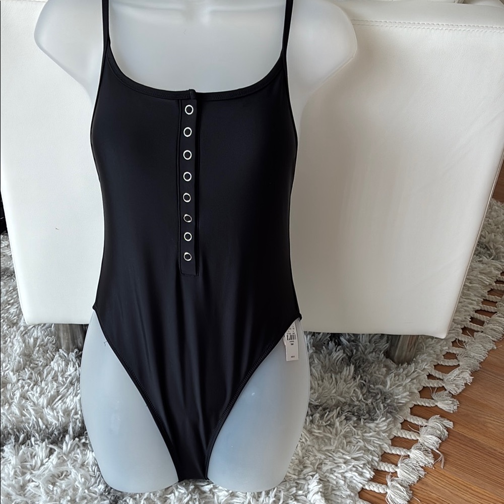 UpWest Black One Piece Swimsuit